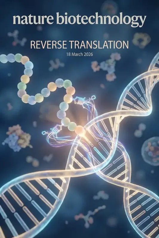 “逆翻译”技术：将单分子多肽测序转化为高通量DNA测序的突破性方案