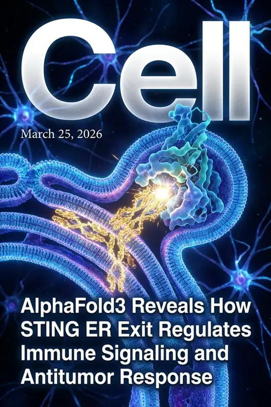 AlphaFold3 揭示 STING 蛋白内质网外排机制：调控免疫信号与抗肿瘤响应