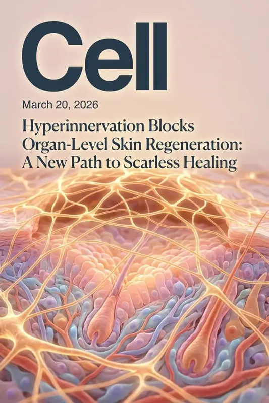 过度神经支配阻碍皮肤器官级再生：开启无疤痕愈合的新路径