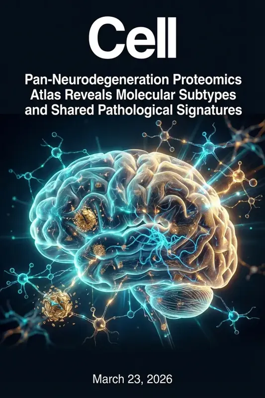 全神经退行性疾病蛋白质组图谱揭示分子亚型与共享病理特征
