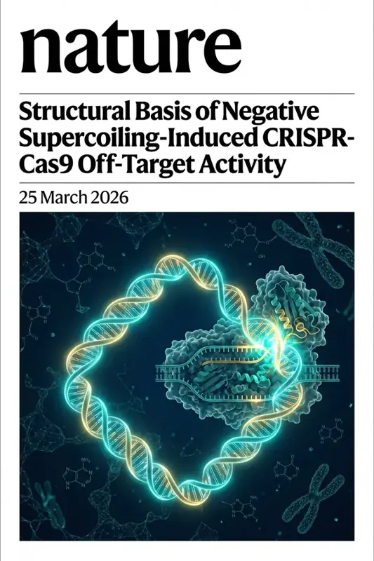 冷冻电镜揭示DNA负超螺旋诱导CRISPR-Cas9脱靶活性的结构基础