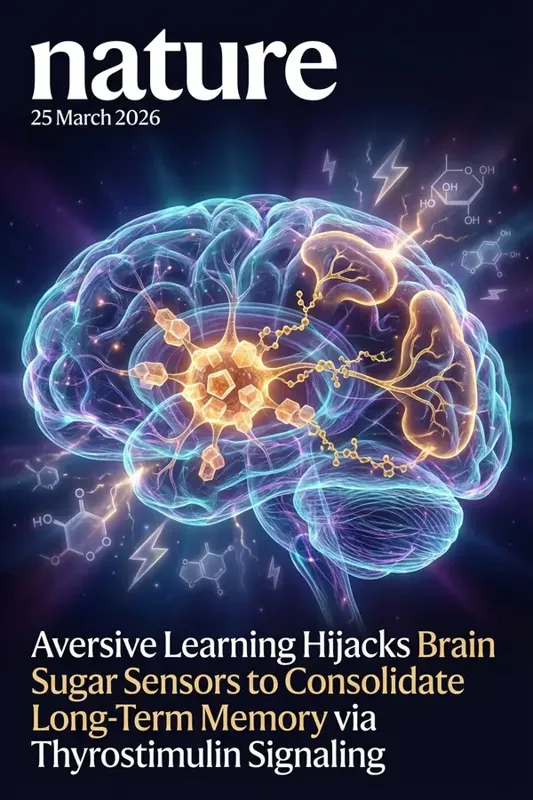 厌恶学习“劫持”大脑糖传感器：通过甲状腺刺激素信号巩固长期记忆