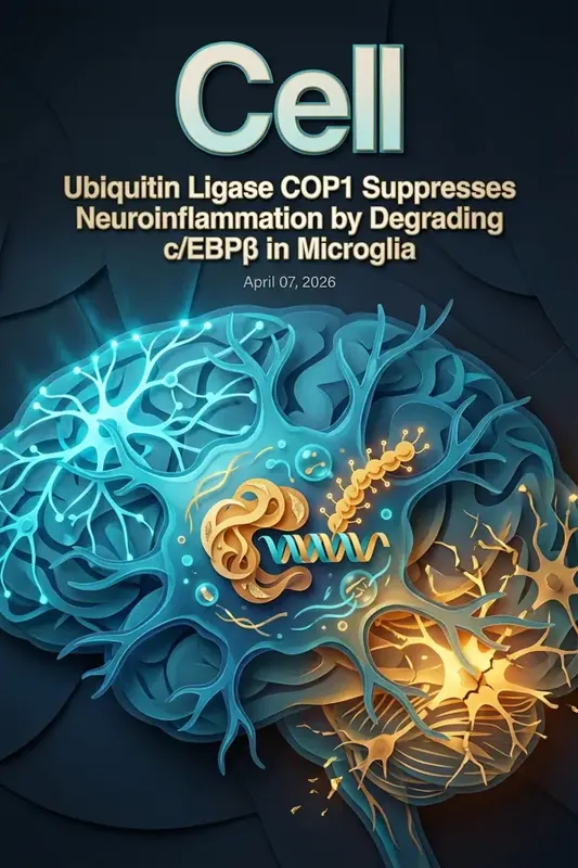 泛素连接酶 COP1 通过降解小胶质细胞中的 c/EBPβ 抑制神经炎症