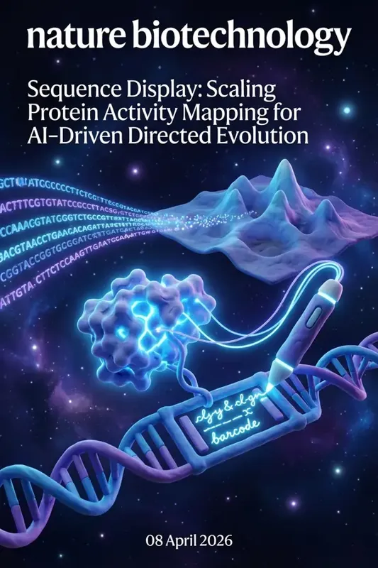 Sequence Display：为AI驱动的定向进化构建大规模蛋白质活性图谱